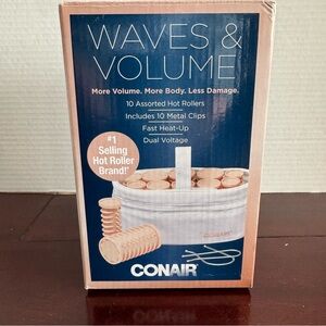 Conair Waves & Volume Compact Hot Rollers Set